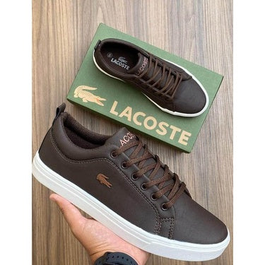 Sapatênis Lacoste Social/Casual Várias Cores Confortável Envio Rápido - Growjay