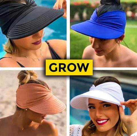 Chapéu e Viseira de Verão Feminina - Growjay