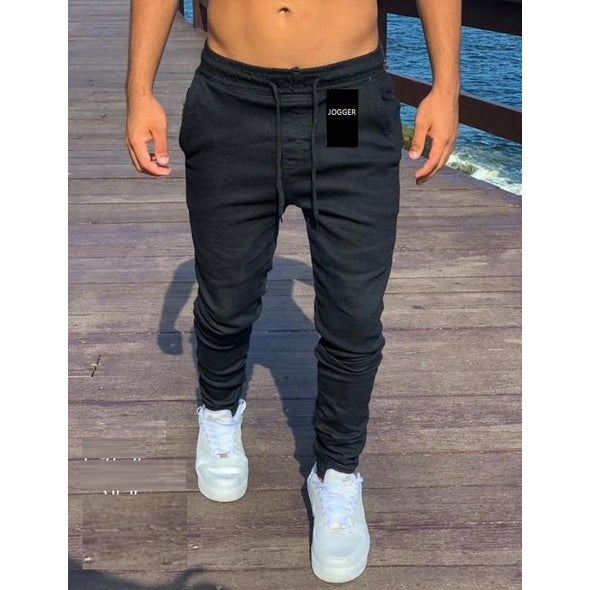 Calça Jogger Masculina Adulto Slim Moda Direto da Fábrica Joger Academia Com Punho - Growjay