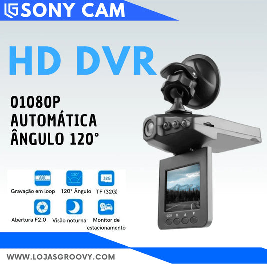 Sony Cam PRO - gravador de vídeo portátil FHD 1080P - Growjay